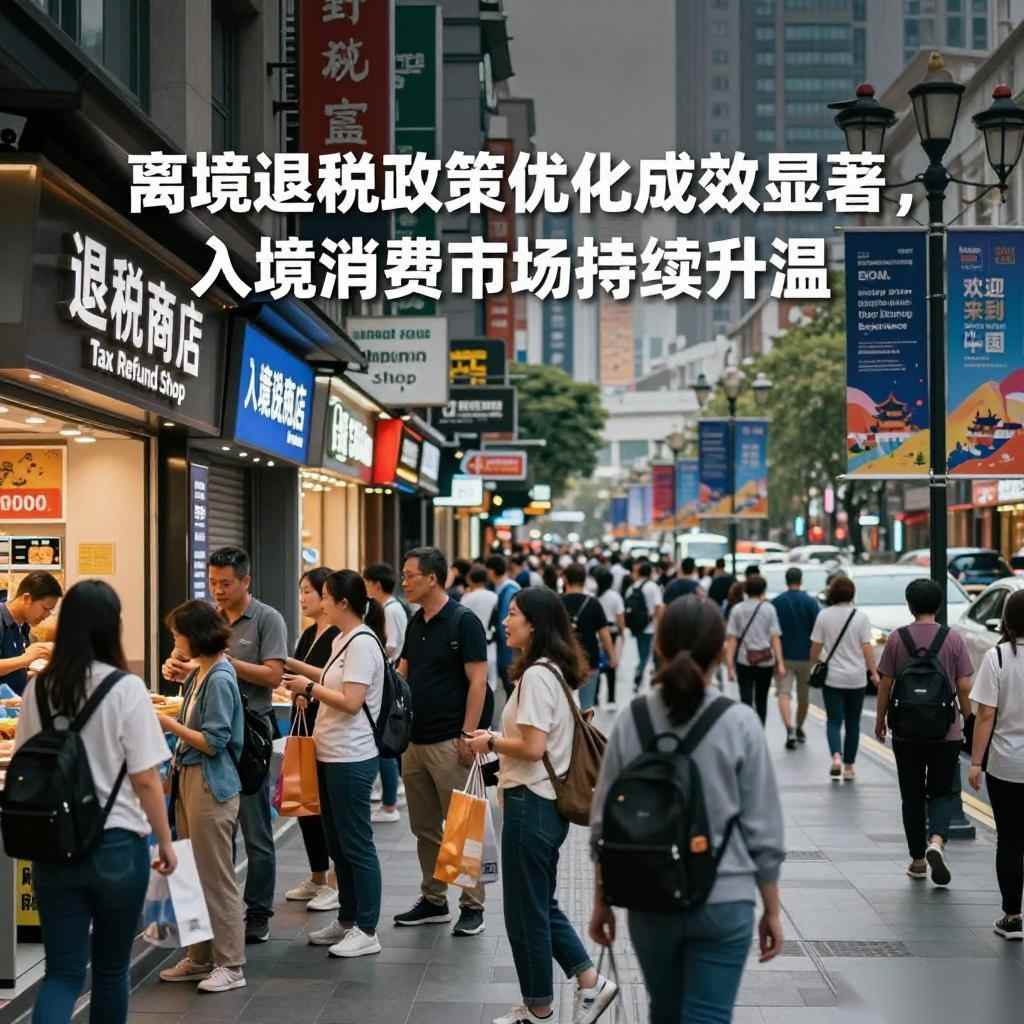 离境退税政策优化成效显著，入境消费市场持续升温