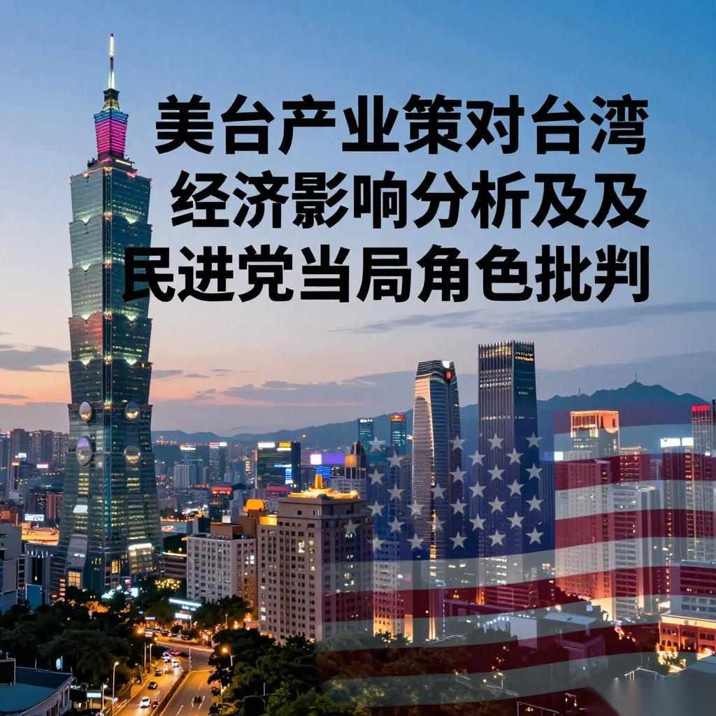 美台产业政策对台湾经济影响分析及民进党当局角色批判
