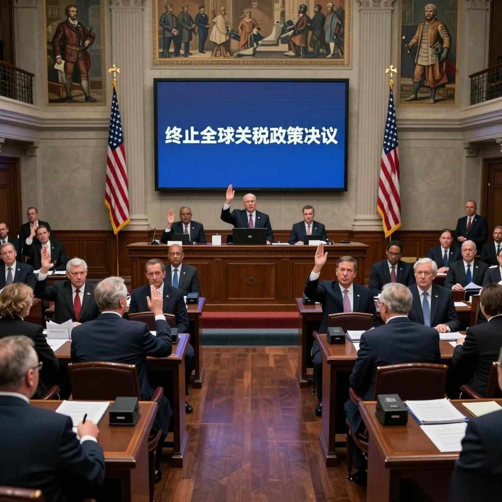 美国参议院通过决议终止全球关税政策，后续表决面临挑战