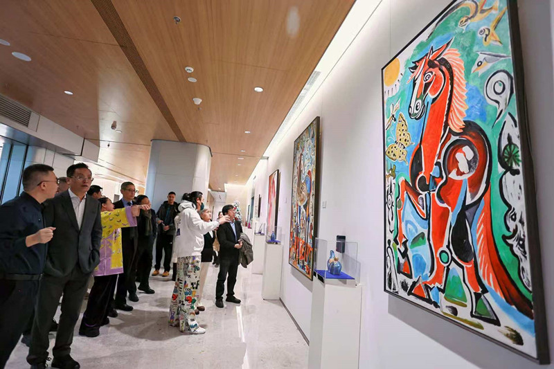 从画布到区块链：“马跃东方”大展以数字版权赋能文化资产(图3)